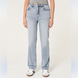 NWT Hollister Ultra High Rise 90s Straight Jeans